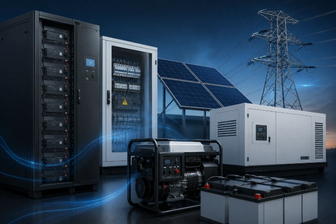 Energía y Respaldo eléctrico 
