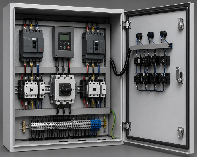 tablero ATS para generador eléctrico
